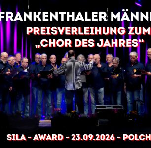 Preisverleihung zum „Chor des Jahres“